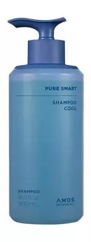 Охлаждающий шампунь против перхоти с ментолом Amos Professional Pure Smart Cool Shampoo