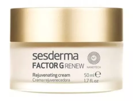 Омолаживающий крем для лица на основе пептидов Sesderma Factor G Renew Rejuvenating Cream