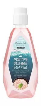 Ополаскиватель для полости рта с розовой гималайской солью Perioe Himalaya Pink Salt Mouthwash lce Calming Mint