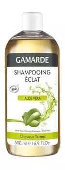 Органический шампунь для сияния волос Gamarde Shampooing Eclat Aloe Vera