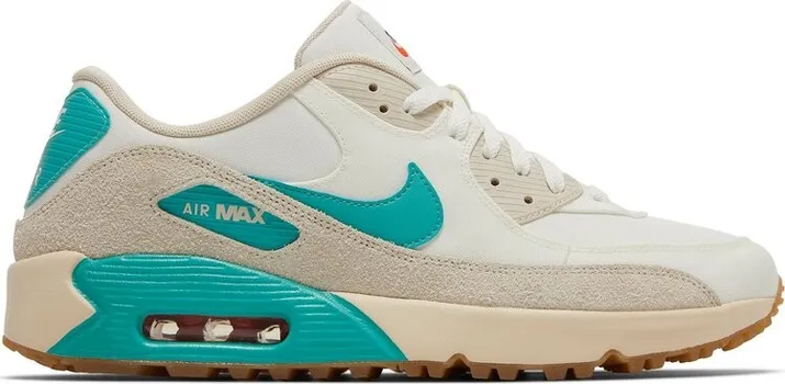 Кроссовки Nike Air Max 90 Golf 'Washed Teal', кремовый
