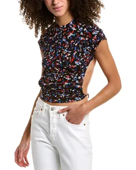 Топ Isabel Marant toile Juvia, черный