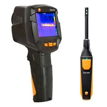 Комплект Testo тепловизора 872 и смарт-зонда термогигрометра 605i