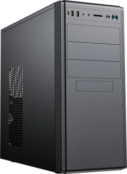 Корпус Foxline FL-886, ATX, Midi-Tower, 2xUSB 3.0, черный, без БП (FL-886-U32)