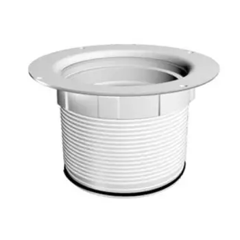 Uponor Drain кольцо наращивания трапа д.150мм 35-107мм, 1093091