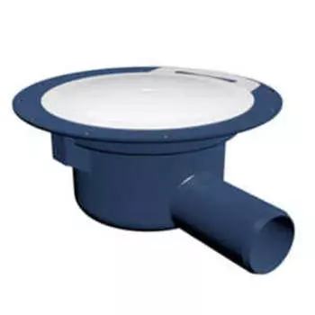 Uponor Drain трап с горизонтальным выпуском низкий д.75/150мм, 1093059
