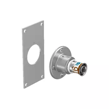 Водорозетка под гипсокартон Uponor S-Press Plus 16-G1/2"ВР