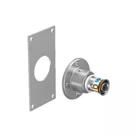 Водорозетка под гипсокартон Uponor S-Press Plus 16-G1/2"ВР