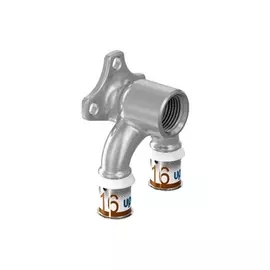 Водорозетка Uponor S-Press Plus RP 16-1/2"ВР-16 U-профиль