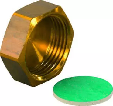 Заглушка для коллектора Uponor, 3/4", с плоским уплотнением, артикул 1001337