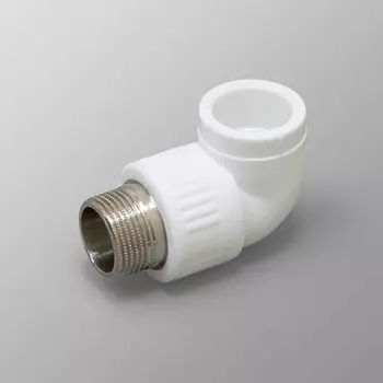 Угол Fusitek 90° комбинированный НР, диаметр: 20Х3/4мм