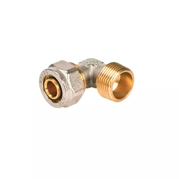 Угольник 90° обжим НР, 16x1/2", HENCO