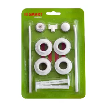 Универсальный комплект для монтажа радиаторов 1"х1/2" (2 кронштейна) SMART Install
