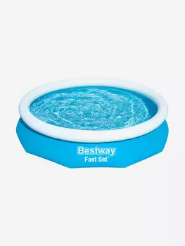 Бассейн Bestway 57456 надувной Fast Set 305х66 см, Голубой