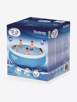 Бассейн надувной Bestway 305 х 76 см, 3800 л, Синий