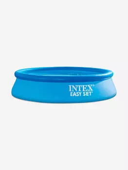 Бассейн Intex 28108NP надувной круглый EASY SET 244х61см с фильтр-насосом 1250л/ч, Голубой