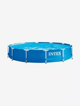 Бассейн Intex 28210 каркасный Metal Frame 366х76 см, объем 6503 л, Синий