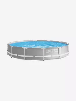 Бассейн каркасный Intex 26710NP "Prism Frame" 366х76см, Серый