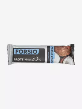 Батончик протеиновый Forsio "Кокос" 40 г, Мультицвет