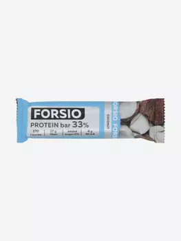 Батончик протеиновый Forsio "Кокос", 50 г, Мультицвет