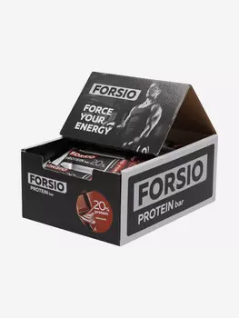 Батончики протеиновые Forsio "Шоколад" 40 г, 25 шт, Мультицвет