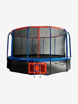 Батут DFC JUMP BASKET с сеткой 16FT-JBSK-B, Красный