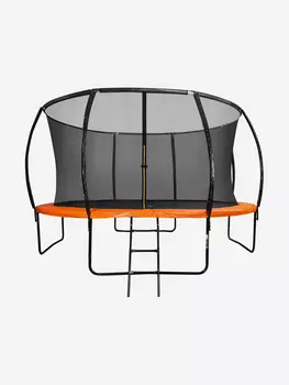 Батут DFC TRAMPOLINE KENGOO II с сеткой 14FT-BAS-BO, Оранжевый