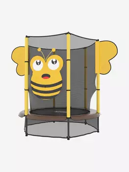 Батут для детей UNIX Line 4.6 ft BEE, Желтый