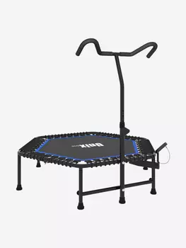 Батут спортивный UNIX Line Fitness Pro 125 см, синий, Голубой
