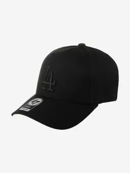 Бейсболка 47 BRAND B-MPDTP12WBP-BKB Los Angeles Dodgers MLB (черный), Черный