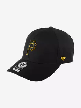 Бейсболка 47 BRAND B-MVP20WBV-BKC Pittsburgh Pirates MLB (черный), Черный