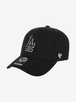 Бейсболка 47 BRAND B-MVPSP12WBP Los Angeles Dodgers MLB (черный), Черный