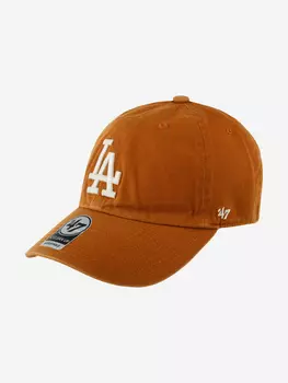 Бейсболка 47 BRAND B-NLRGW12GWS-QL Los Angeles Dodgers MLB (коричневый), Коричневый