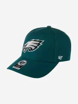 Бейсболка 47 BRAND F-MVP24WBV-MGN Philadelphia Eagles NFL (зеленый), Зеленый