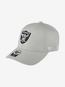 Бейсболка 47 BRAND FL-MVP23WBV-SL63 Las Vegas Raiders NFL (серый), Серый