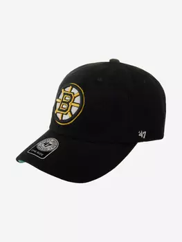 Бейсболка 47 BRAND H-BRKSB01WMS-BK Boston Bruins NHL (черный), Черный