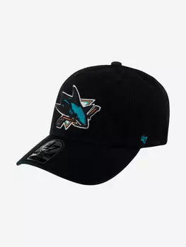 Бейсболка 47 BRAND H-FSVNF22RPF-BK San Jose Sharks NHL (черный), Черный