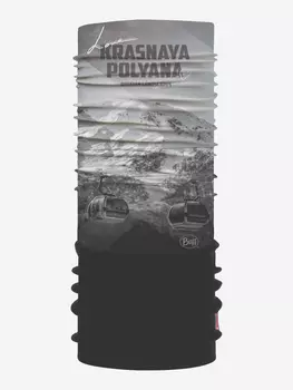 Бандана Buff Polar Krasnaya Poliana/Black, Серый