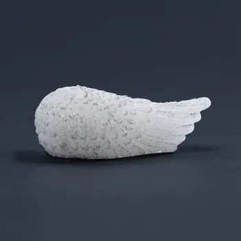 Свеча Angel wings, белая