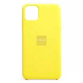 Чехол-накладка ORG Soft Touch для смартфона Apple iPhone 11 Pro Max, силикон, lemon (129025)