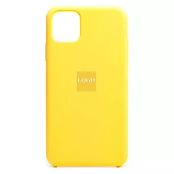Чехол-накладка ORG Soft Touch для смартфона Apple iPhone 11 Pro Max, силикон, желтый (120335)