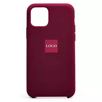 Чехол-накладка ORG Soft Touch для смартфона Apple iPhone 11 Pro, силикон, бордовый (120275)