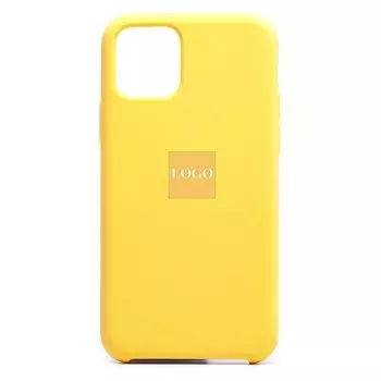 Чехол-накладка ORG Soft Touch для смартфона Apple iPhone 11 Pro, силикон, желтый (120334)