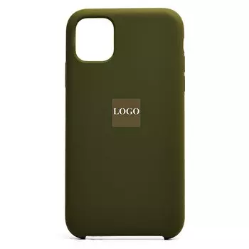 Чехол-накладка ORG Soft Touch для смартфона Apple iPhone 11, силикон, dark green (129022)