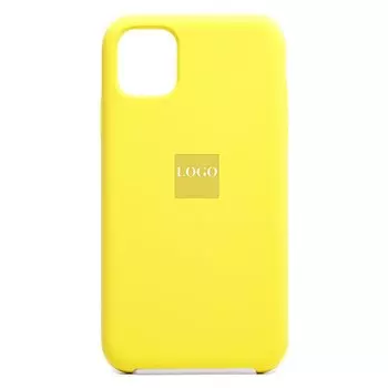 Чехол-накладка ORG Soft Touch для смартфона Apple iPhone 11, силикон, lemon (129021)