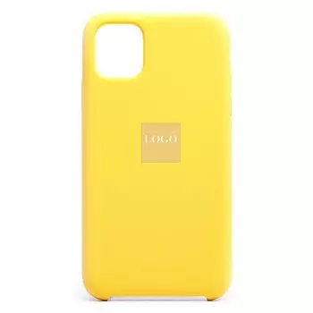 Чехол-накладка ORG Soft Touch для смартфона Apple iPhone 11, силикон, желтый (120333)