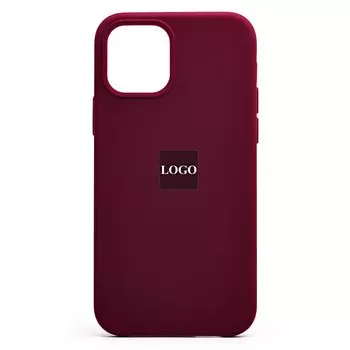 Чехол-накладка ORG Soft Touch для смартфона Apple iPhone 12/12 Pro, силикон, bordo (120284)