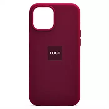 Чехол-накладка ORG Soft Touch для смартфона Apple iPhone 12 Pro Max, силикон, bordo (120318)