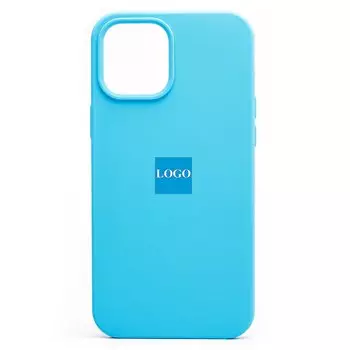 Чехол-накладка ORG Soft Touch для смартфона Apple iPhone 12 Pro Max, силикон, light blue (120323)