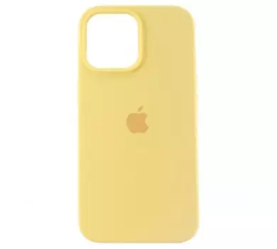 Чехол-накладка ORG Soft Touch для смартфона Apple iPhone 14 Pro, силикон, желтый (212208)